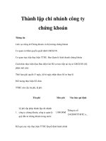 Thành lập chi nhánh công ty chứng khoán pdf