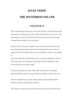 LUYỆN ĐỌC TIẾNG ANH QUA TÁC PHẨM VĂN HỌC-JULES VERNE -THE MYSTERIOUS ISLAND- CHAPTER 31 docx