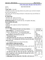 GIÁO ÁN NV 8-Học Kỳ I - T 13