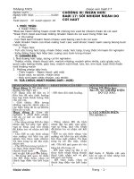 Giáo án Vật lí 7 HK II