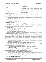 giao an lop 1 tuan 25