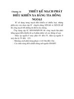 điều khiển quạt từ xa bằng tia hồng ngoại, chương 14 docx