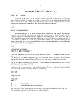 Hướng dẫn sử dụng KCW2005-chuơng 4 potx