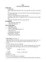 Giáo án lớp 3 tuần 32