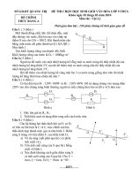 êề thi HSG Tỉnh môn Vật lý 2010