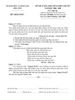 Thi vào THPT Hưng Yên