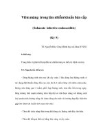 Viêm màng trong tim nhiễm khuẩn bán cấp (Subacute infective endocarditis) (Kỳ 5) pps