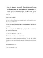 Thừa kế, tặng cho tài sản gắn liền với đất cho đối tượng là tổ chức, cơ sở tôn giáo, người Việt Nam định cư ở nước ngoài, tổ chức nước ngoài, cá nhân nước ngoài pptx