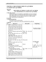Giáo án tin học lớp 11 ppsx