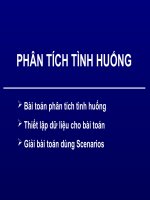 PHÂN TÍCH TÌNH HUỐNG ppt