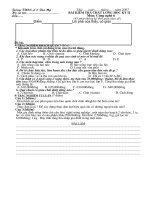 ĐKT Công nghệ 6 HKII