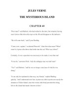 LUYỆN ĐỌC TIẾNG ANH QUA TÁC PHẨM VĂN HỌC-JULES VERNE -THE MYSTERIOUS ISLAND -CHAPTER 40 potx
