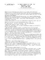 Đề Thi Học Sinh Giỏi HOÁ 12 - THPT Sáng Sơn [2009 - 2010] docx