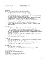 đề kiểm tra địa 9 giữa kỳ II có ma trận