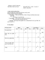 Kiểm tra 45'''' Đại số 8