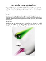 Để Mũi xấu không còn là nỗi lo! doc
