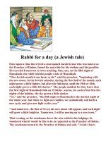 Rabbi for a day