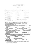 Unit 6_ FUTURE JOBS_Test 2.doc