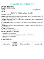 GIAO AN TD LOP 8 2010 4 COT CHO HINH DEP