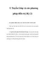 U Tuyến Giáp và các phương pháp điều trị (Kỳ 2) ppt
