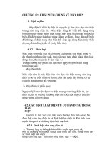 kỹ thuật đo lường và tính toán thiết kế máy điện, chương 12 doc