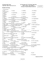 Kiểm tra 1 tiết lần 1 HK2