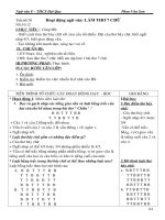 GIÁO ÁN NV 8-Học Kỳ I - T 18