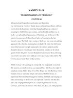 LUYỆN ĐỌC TIẾNG ANH QUA TÁC PHẨM VĂN HỌC-VANITY FAIR -WILLIAM MAKERPEACE THACKERAY -CHAPTER 44 ppt