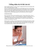 Chống nhăn da từ khi còn trẻ ppsx