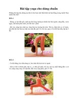 Bài tập yoga cho dáng chuẩn pps