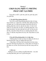 thiết kế quy trình gia công công nghệ bích đuôi, chương 3 pptx