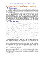 mô hình học tập pháp luật tích cực ở môn GDCD THCS