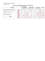 đề khảo sát giữa hkii toán 9(có ma trận, đáp án)