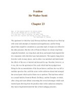 Ivanhoe -Sir Walter Scott- Chapter 23 pps