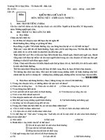 KTĐK GKII (T+TV)-QUANG TIÊU