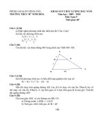 Khảo sát toan 9 (2009 - 2010)