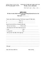 BIÊN BẢN ra soát XLHl