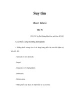 Suy tim (Heart failure) (Kỳ 5) ppt