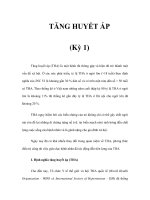 TĂNG HUYẾT ÁP (Kỳ 1) pps