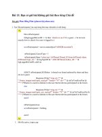 Code lập trình - Bài 13 pdf