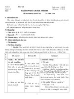 VÀO PHỦ CHÚA TRỊNH