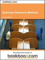 business research methods