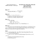 Đề KT HSG 09-10 (Toán 6 - Phủ Lý)