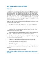 qui trinh xay dung iso 9000