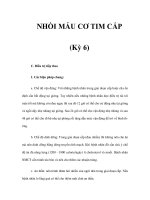 NHỒI MÁU CƠ TIM CẤP (Kỳ 6) pdf