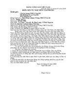 Đơn xin tự nguyện và Đảng