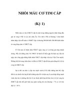 NHỒI MÁU CƠ TIM CẤP (Kỳ 1) ppsx