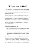 Chuyên viên kế toán chi phí (kế toán quản trị) docx