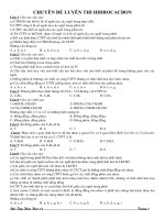 CHUYEN DE LT HIDROCACBON