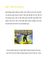 Bạn hiểu thị trường pdf
